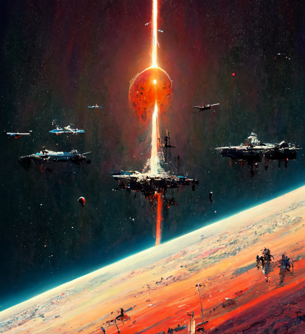 Space battle