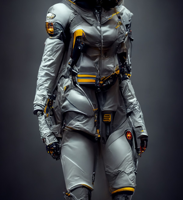 Alien space woman