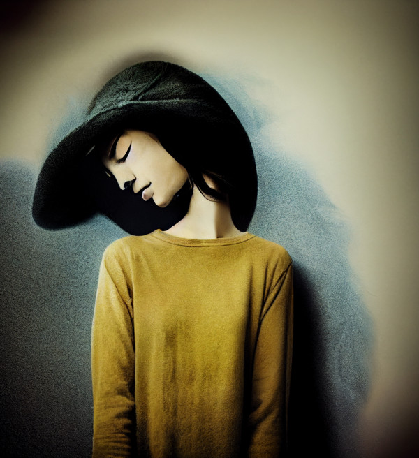Fatigued woman