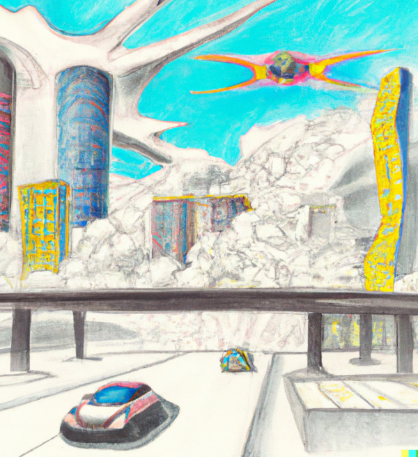 Drawing of the future