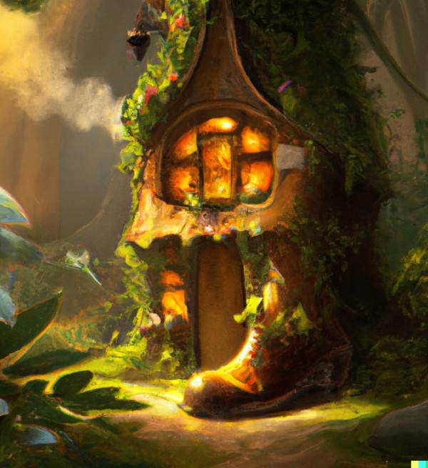 Forest shoe house