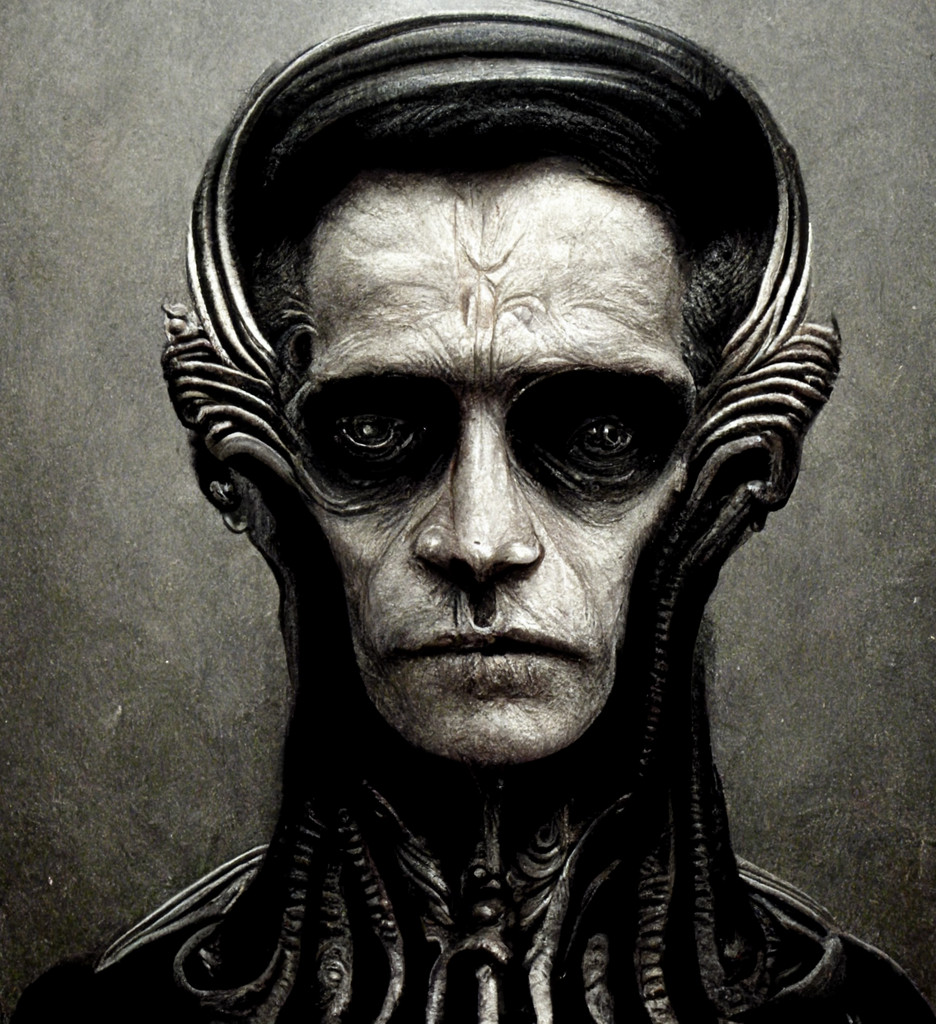 H.R. Giger man H.R. Giger man