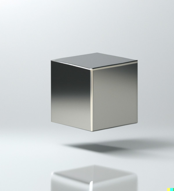 Metallic cube