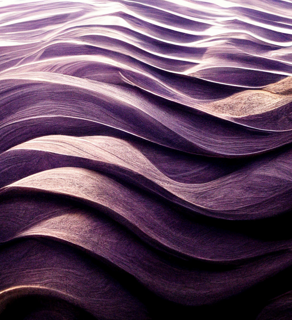 Purple waves