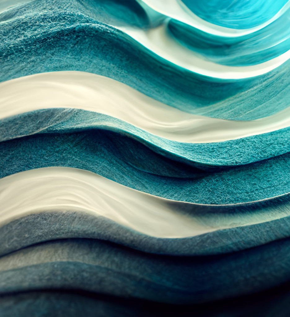 Blue wave material Blue wave material