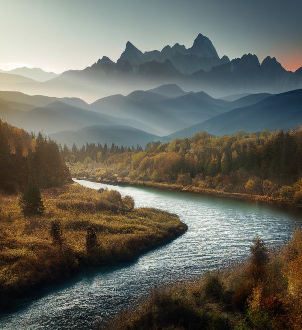 Landscape with river